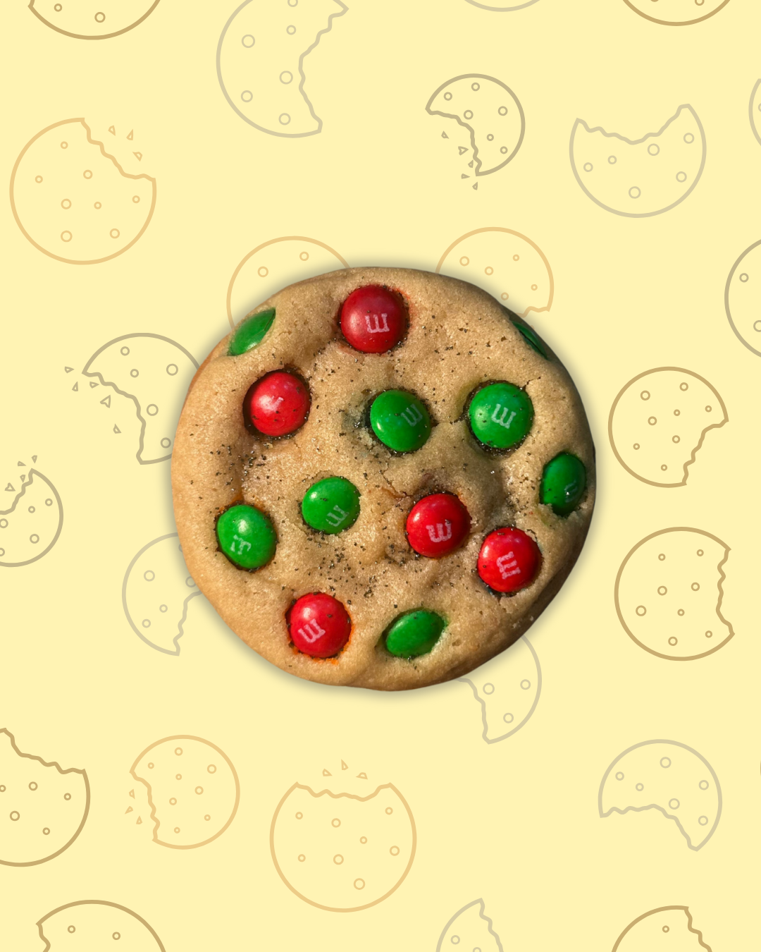 Image of Holiday M&M Cookie