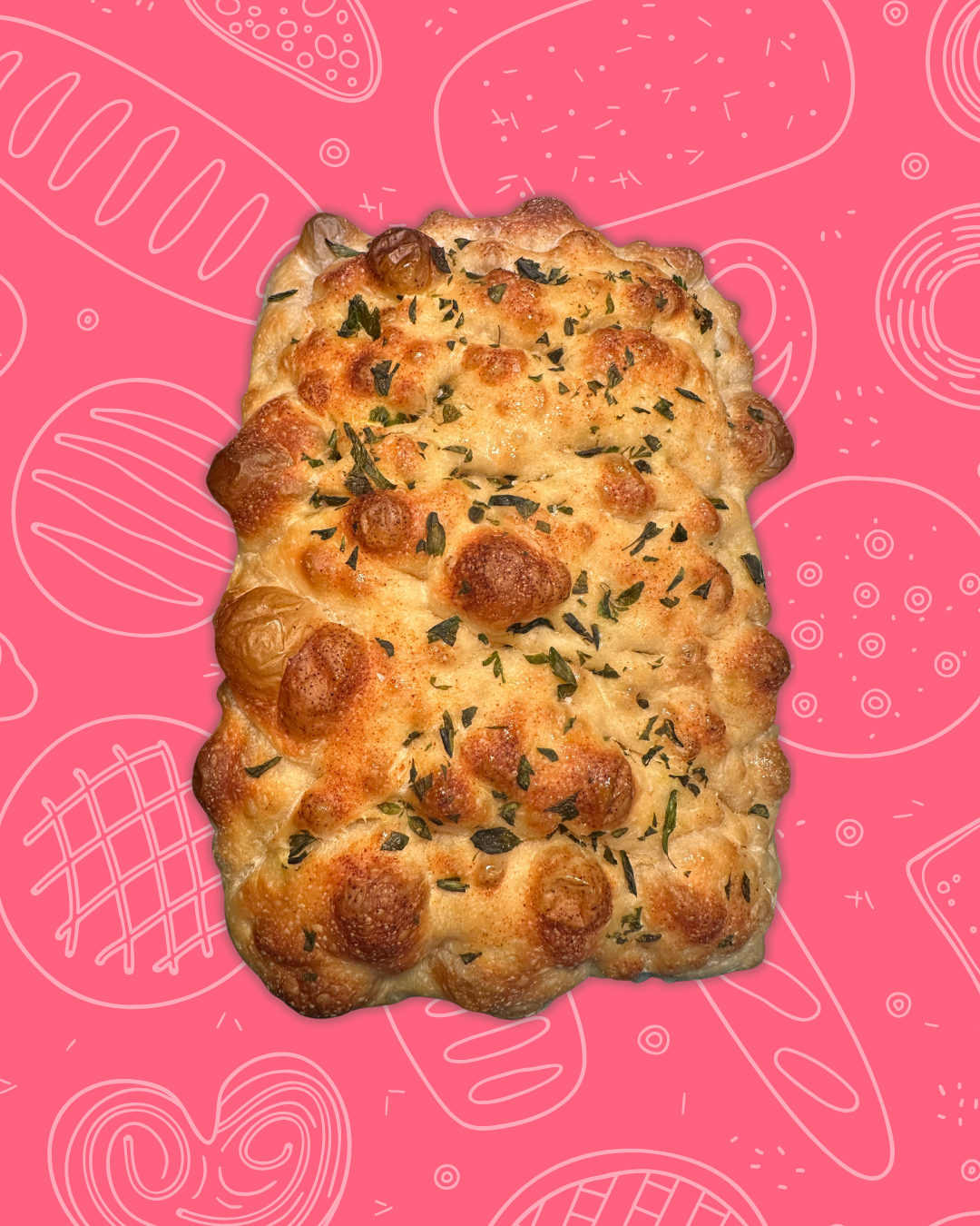 Image of Rosemanry Foccacia Sourdough Bread
