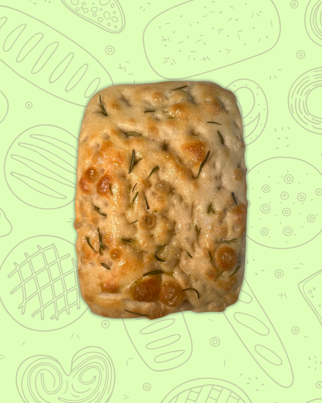 Image of Rosemanry Foccacia Sourdough Bread